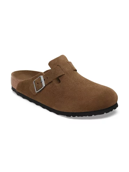 BIRKENSTOCK Šľapky Boston karamelová hnedá