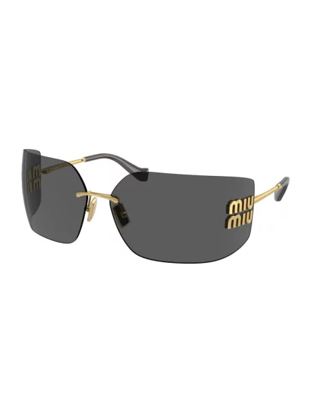 Okulary przeciwsłoneczne Miu Miu Eyewear żółte