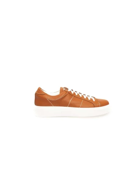 Sneakersy Cerruti 1881 skórzane pomarańczowe