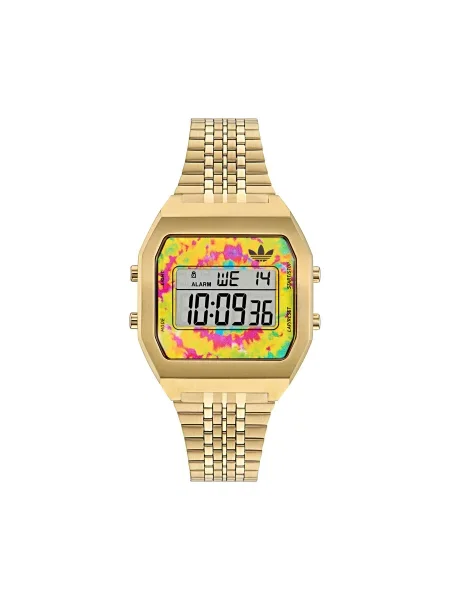 Годинник adidas Digital Two золотий