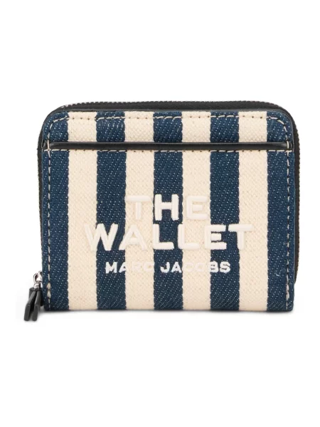 Portfel Marc Jacobs w paski płócienny