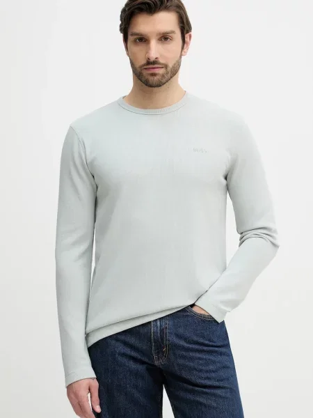 BOSS Orange longsleeve pomarańczowy