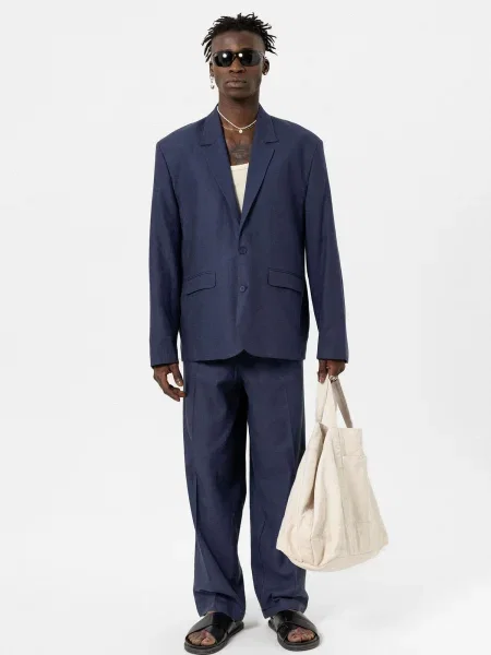 VAMOS CLO Kalhoty Bishop’s Flower indigo