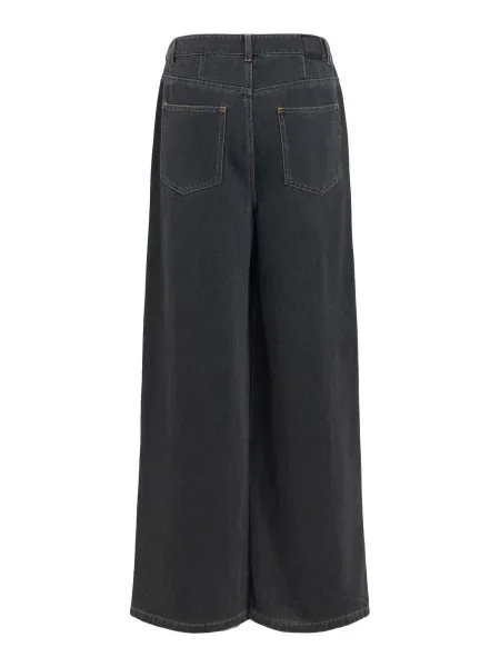OBJECT Džínsy OBJLuca denim čierny