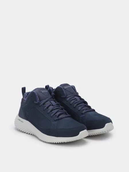Skechers Напівчеревики Текстиль синій