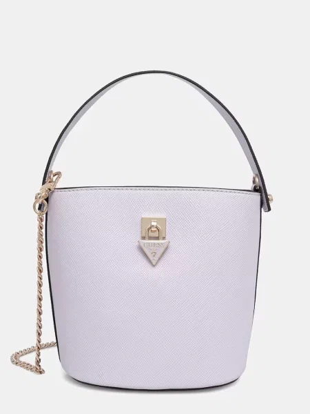 Guess geantă crossbody pentru femei cu imitație de piele PATSIE violet