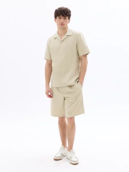 Pantaloni scurți Celio bej
