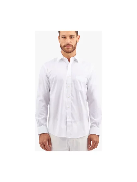 Koszula Brooks Brothers z twillu biała