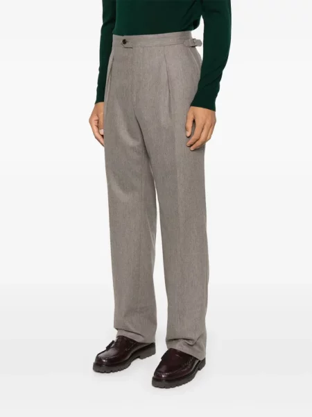 Pantaloni Fursac de lână gri