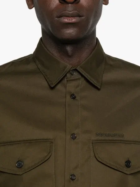 Cămașă Dsquared2 maro
