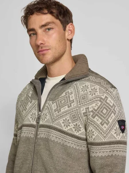 Kurtka wełniana ze stójką model ‘Hardanger’ Dale Of Norway