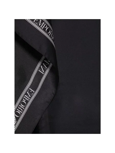 Szal Emporio Armani czarna