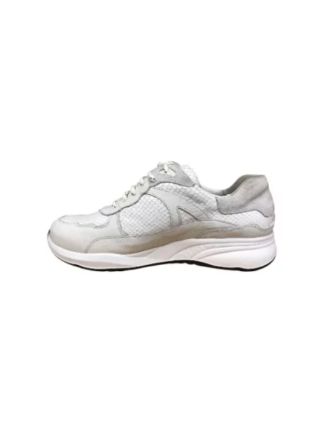 Sneakersy Durea skórzane białe