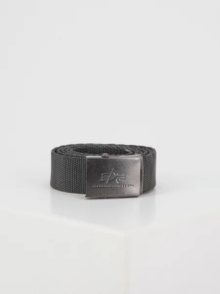 Remen Alpha Industries Heavy Duty Belt siva