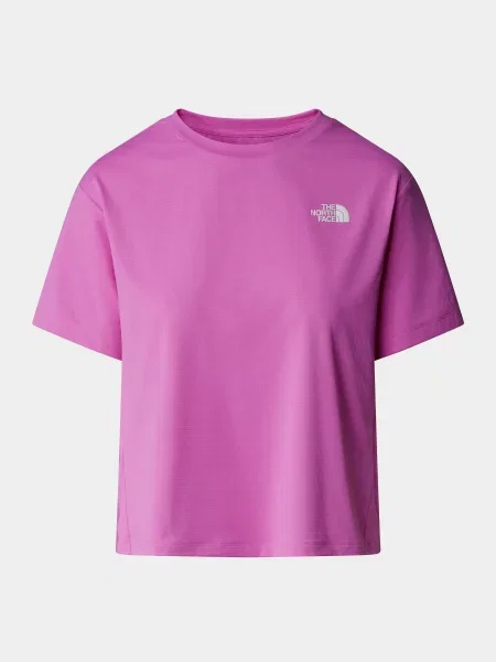 The North Face W Flex Circuit S/S Tee Футболка Поліестер/еластан фіолетовий