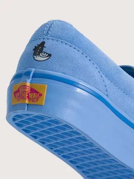 Vans ниски кецове за деца синьо