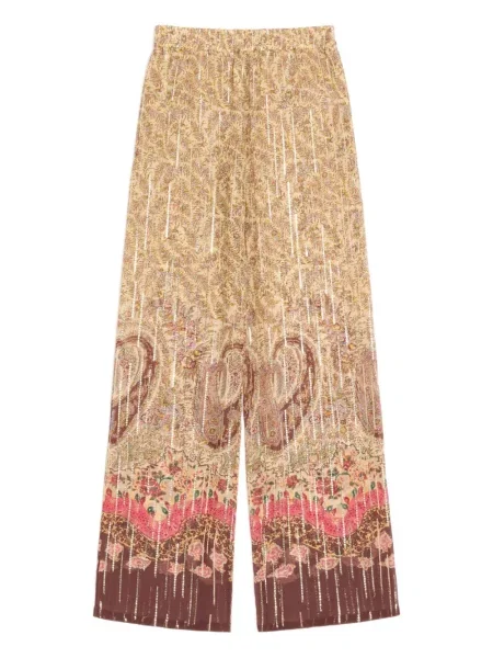 Pantaloni Valentino Garavani cu model paisley