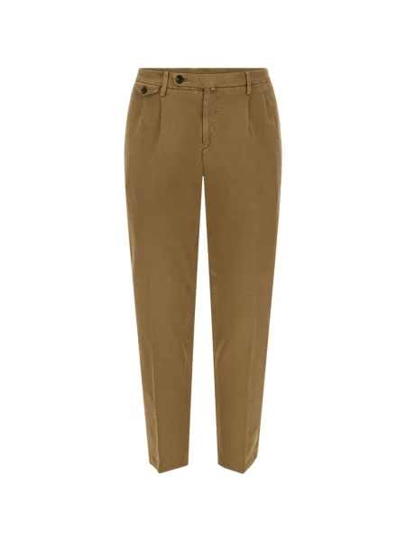 Pantaloni Briglia 1949 conici maro