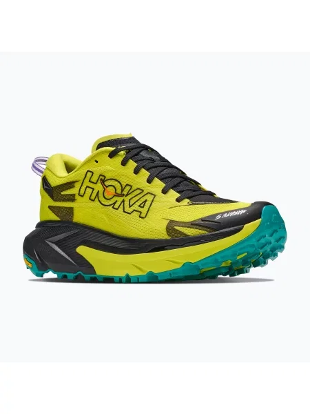 Încălțăminte de alergare pentru bărbați HOKA Mafate 5 black/hoka citrus negru
