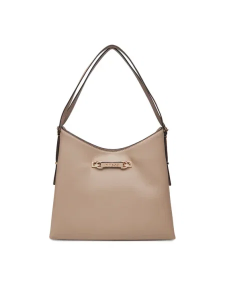 Geanta hobo Guess bej
