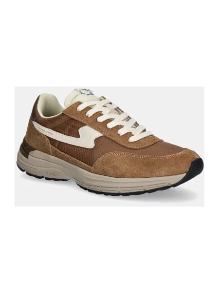 Sneakersy S.w.c Stepney Workers Club zamszowe brązowe