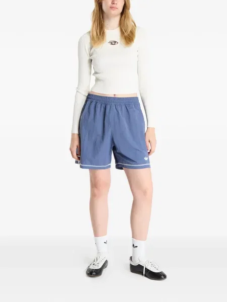 Polar Adidas w paski do kolan garniturowy czarny