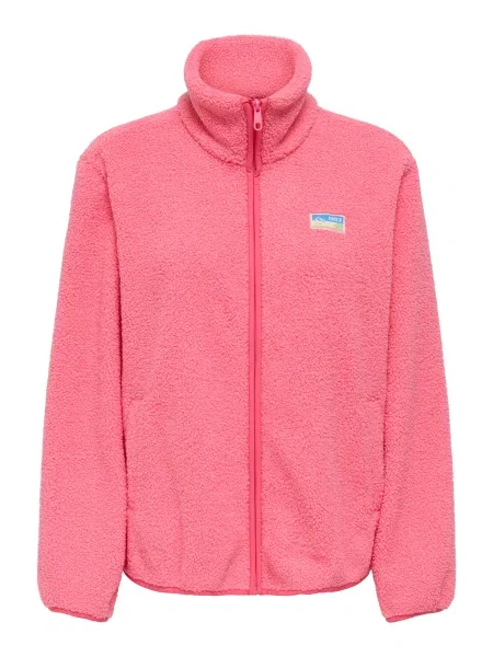 ONLY Jachetă fleece ONLEVA' roz
