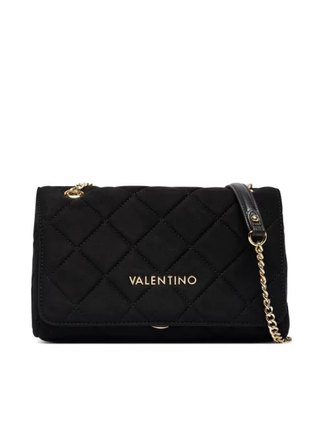 Valentino Bags torebka OCARINA SUEDE czarna