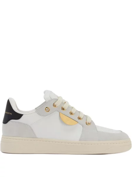 Sneakerși Giuseppe Zanotti din piele alb