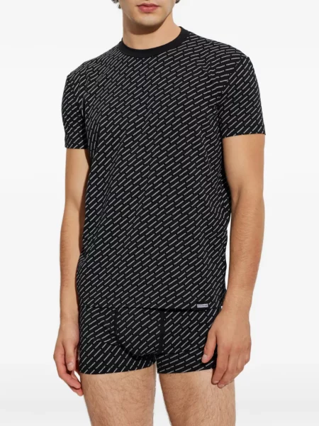 Tricou Dsquared2 cu autograf negru