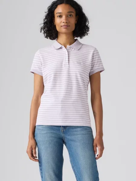 LEVI'S ® Tričko pastelovo fialová biela