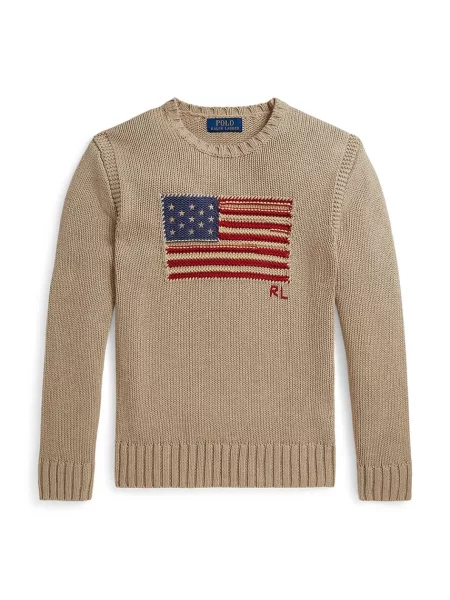 Polo Ralph Lauren sveter detský béžová