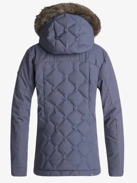 Kurtka narciarska Roxy Quilted membrana niebieska