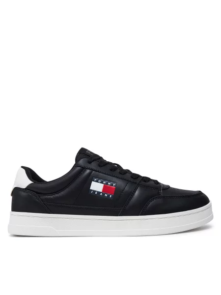 Tenisice Tommy Jeans Tjm The Greenwich New Ess crna