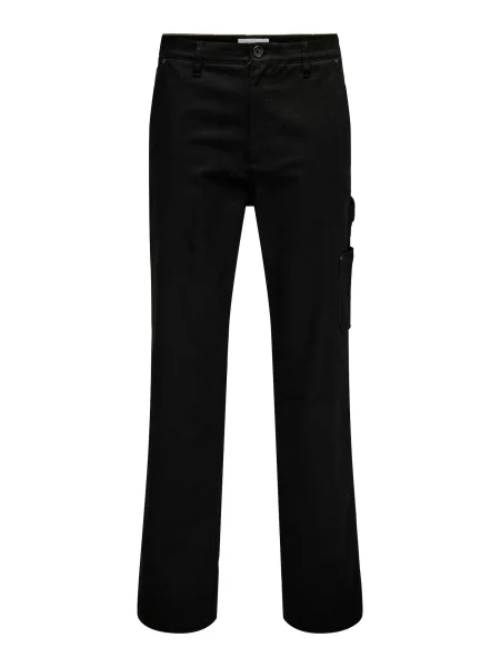 Only & Sons Cargo traperice ONSEDGE traper crni
