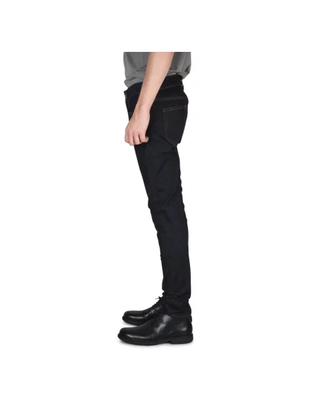 Skinny jeansy skinny Pt Torino niebieskie