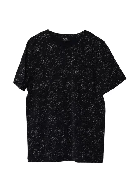 Tricou A.p.c. cu buline negru