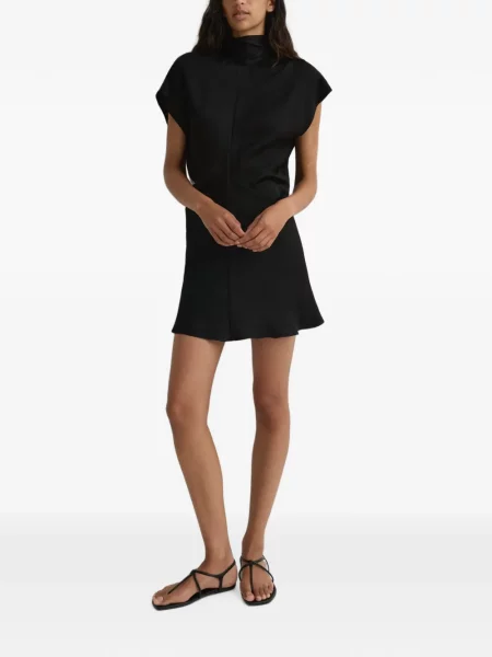 Rochie mini Bondi Born cu legături negru