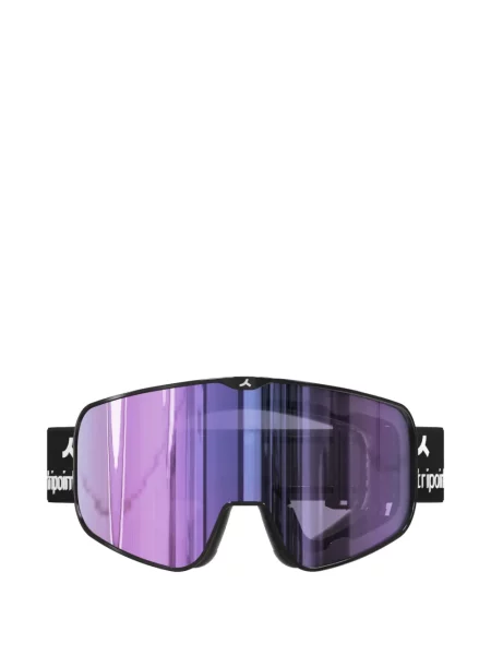 Ochelari de soare Tripoint cu imprimeu geometric negru