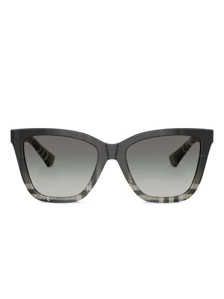 Ochelari de soare Burberry Eyewear în carouri gri