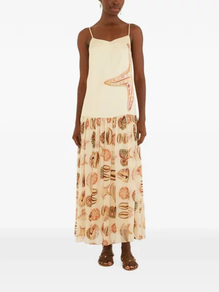 Rochie maxi Farm Rio fără mâneci