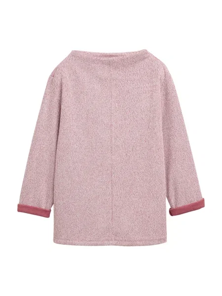 TOM TAILOR Pulover amestecat roșu