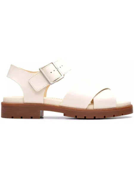 Pantofi Clarks alb