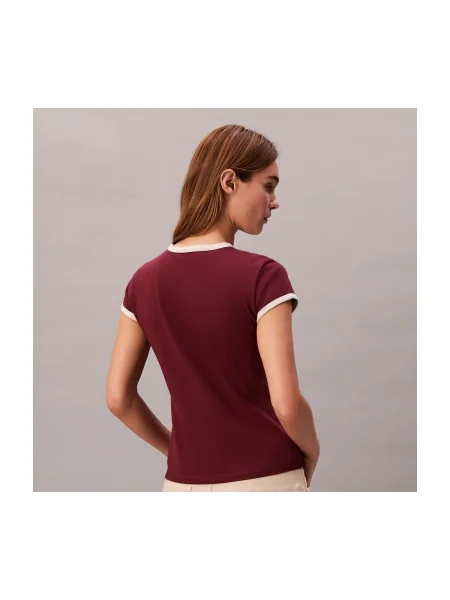 Calvin Klein Jeans Tričko biela