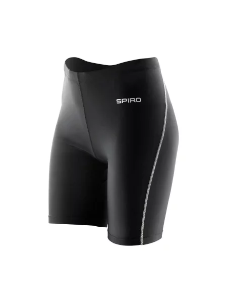 Szorty Spiro Bodyfit czarne