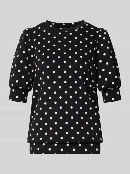 Bluza z dodatkiem streczu model GODIVA' Soyaconcept czarna