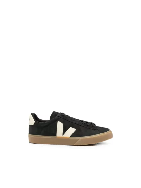Sneakersy Veja Campo zamszowe czarne
