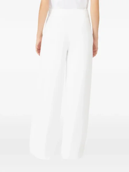 Plačiakojis kelnės Max Mara balta