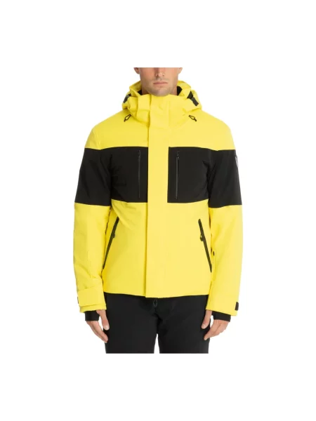 Emporio Armani kurtka narciarska Kitzbuhel Colorblock Protectum żółty