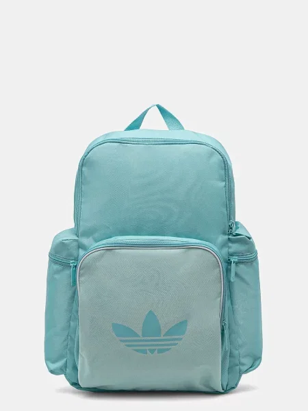 Раница adidas Originals Adicolor тюркоазено голям с принт